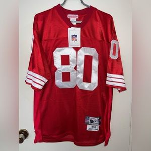 NFL Mitchell and Ness Jerry rice #80 49ers jersey Size 48